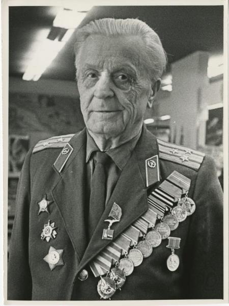 Портрет полковника – ветерана Великой Отечественной войны, 1970-е