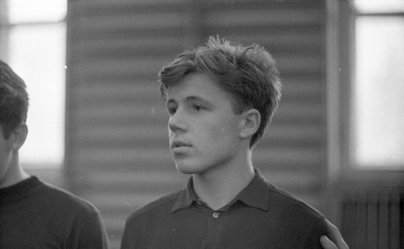 Юноша в спортзале, 1963 - 1964, г. Москва