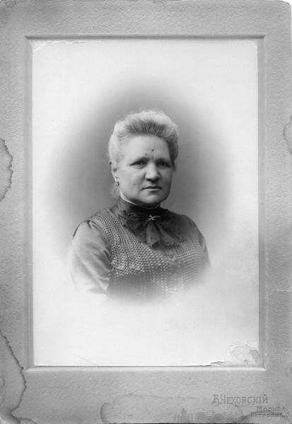 Портрет немолодой женщины, 1910 - 1915, г. Москва
