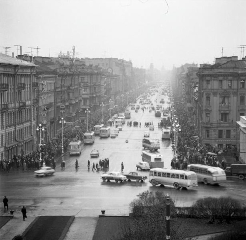 Старые фото московского проспекта в ленинграде