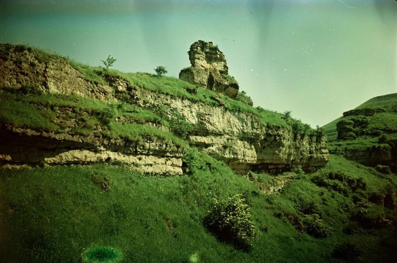 Горный пейзаж, 1960-е, Ставропольский край, г. Кисловодск