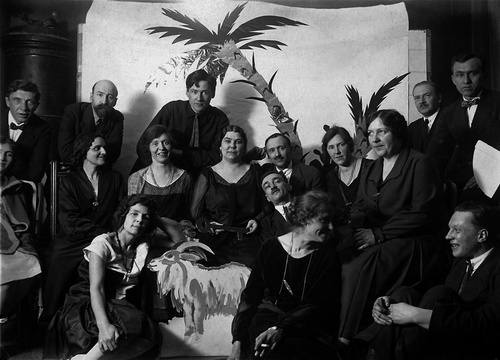 Встреча Нового года в доме профессора Баранова на Моховой улице, 1926 год, г. Ленинград