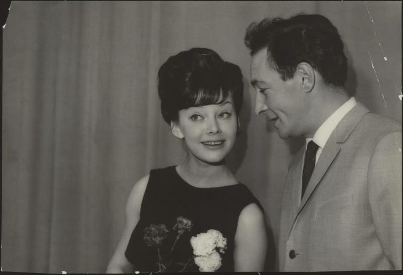 Людмила Савельева и Вячеслав Тихонов, 1960-е