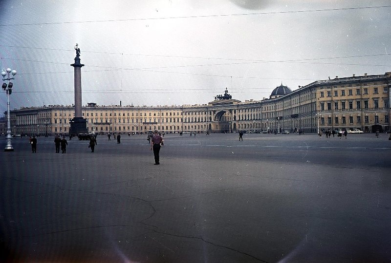 Дворцовая площадь, 1950 - 1969, г. Ленинград