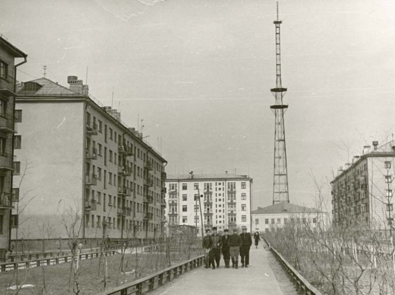 Улица Менделеева, 1961 год, г. Череповец и Череповецкий район