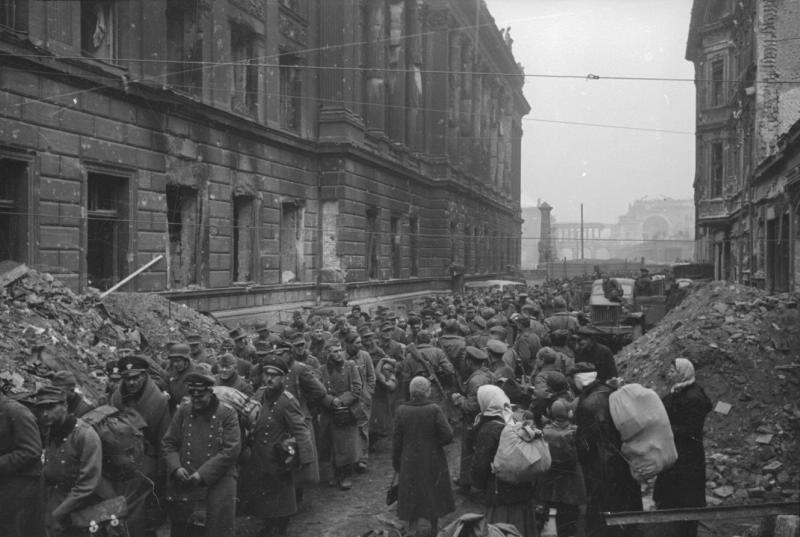 Последние пленные, 1945 год, Германия, г. Берлин