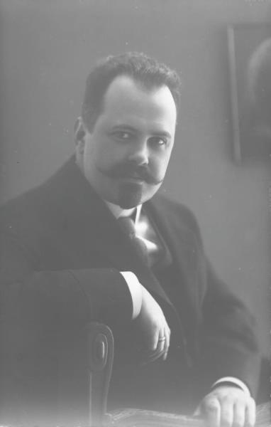 Мужской портрет, 1910 - 1918
