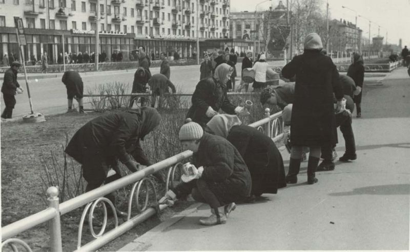Субботник: аглофабрика, 17 апреля 1971, г. Череповец