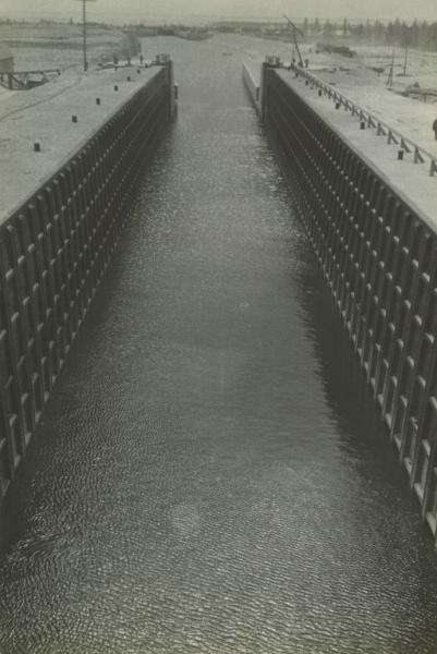 Выход в Онежское озеро, 1933 год, Карельская АССР. На строительстве Беломорско-Балтийского канала.