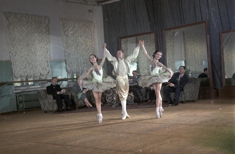 Фото "Балетное училище Большого театра", 1950 - 1955, г. Москва ...