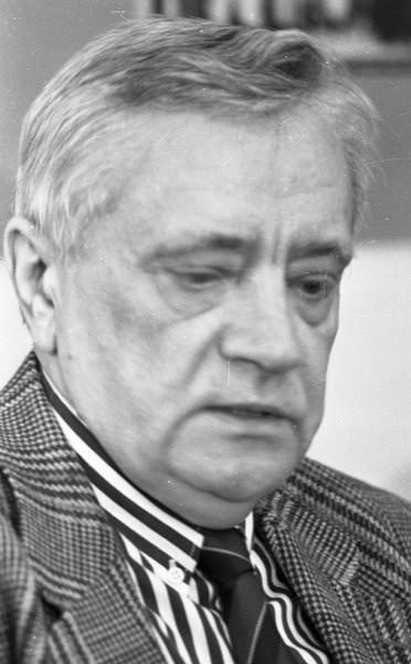 Владимир Максимов в редакции журнала «Юность», 13 апреля 1990, г. Москва