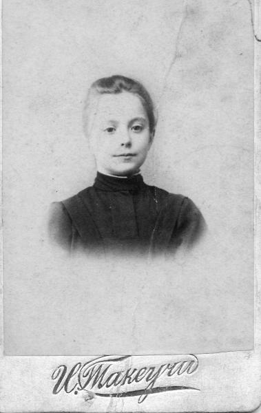 Портрет гимназистки второго класса, 1903 год, г. Хабаровск