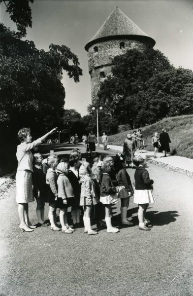 Дети на экскурсии, 1960 - 1965, Эстонская ССР, Таллин