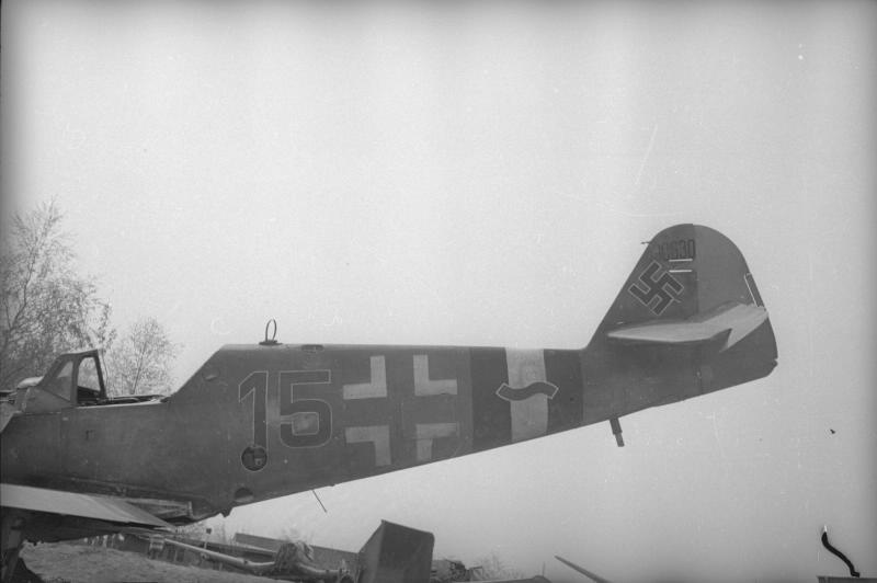 Сбитый немецкий самолет, 22 июня 1941 - 1 мая 1945