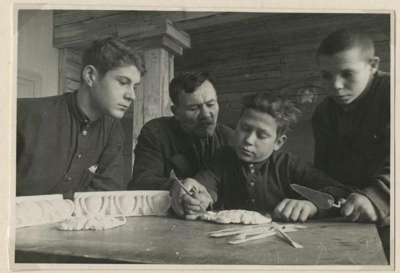 В ремесленном училище, 1950-е