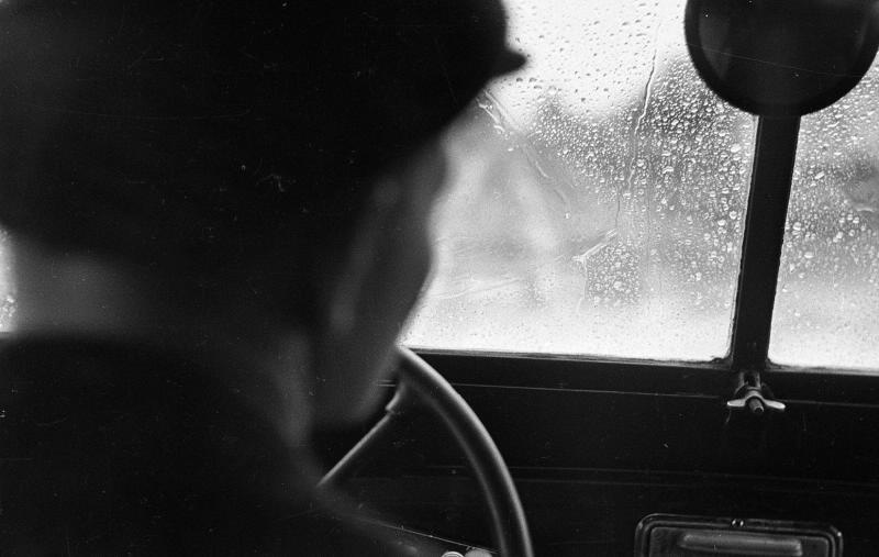 В кабине грузовика, 1960-е