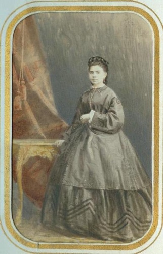Женский портрет, 1850-е, г. Воронеж