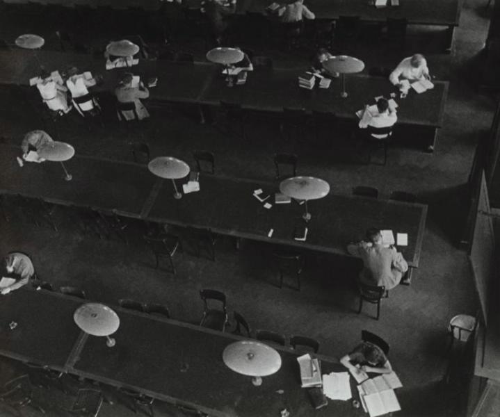 Читальный зал Библиотеки имени Ленина, 1934 год, г. Москва. Видео «Ленинка» с этой фотографией.&nbsp;