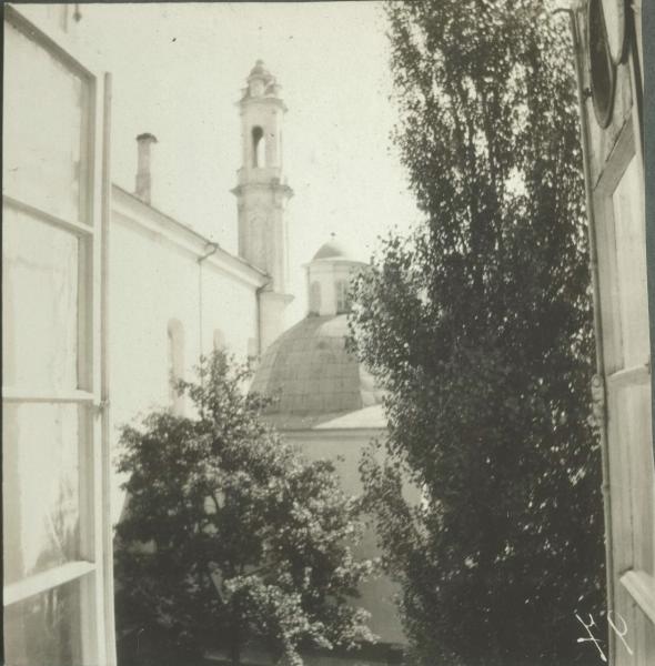 Вид из окна, 1914 - 1918. Из серии «Хроники жизни полевого госпиталя».