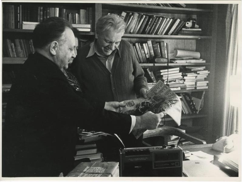 Виктор Темин и Михаил Дудин, 1970-е