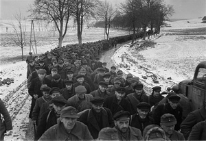 Немецкие и венгерские военнопленные, 13 января 1945 - 24 апреля 1945. Восточно-Прусская операция.Выставка «Восточно-Прусская операция» с этой фотографией.