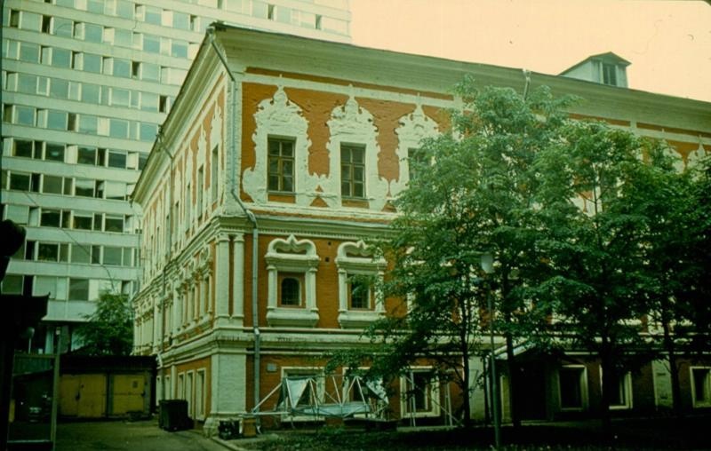 Палаты Троекуровых в Георгиевском переулке, 1980-е, г. Москва