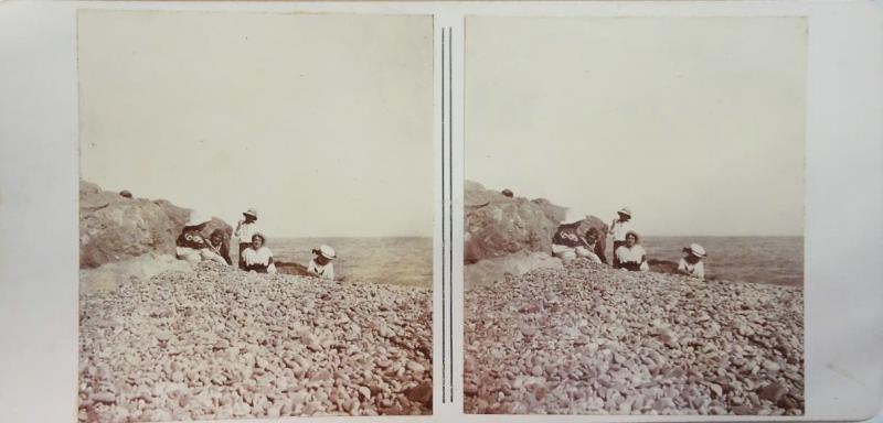 На пляже, 1900-е, Таврическая губ.
