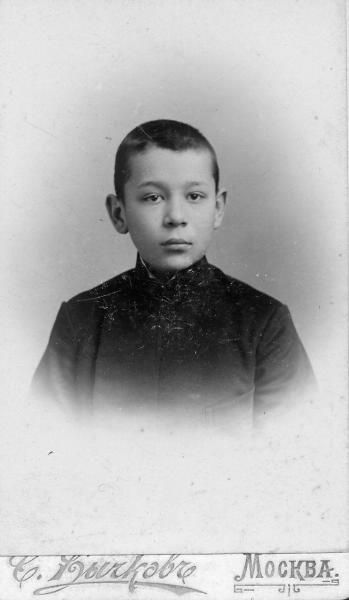 Портрет гимназиста, 1905 - 1907, г. Москва
