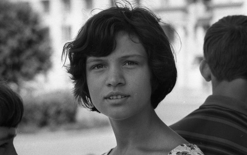 Портрет девочки, 1967 год, Волгоградская обл., г. Волжский