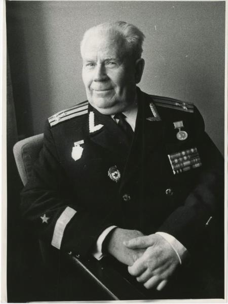 Портрет морского офицера-ветерана, 1970-е