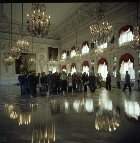 Екатерининский дворец. Тронный зал, 1970-е, Ленинградская обл., г. Пушкин