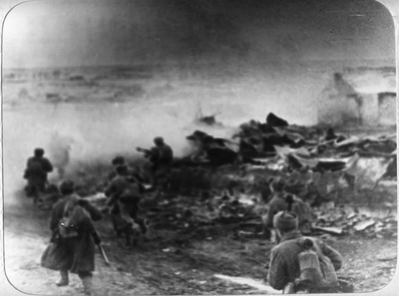 Наступление советской пехоты, 1943 год, Украинская ССР