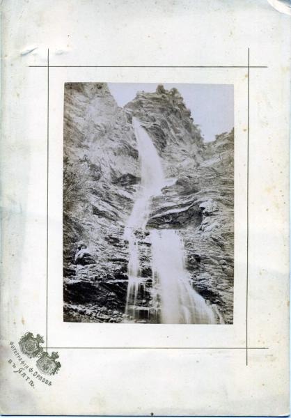 Водопад Учан-Су, 1900-е, Таврическая губ.
