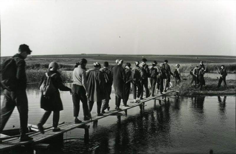 Переход через реку во время похода, 1960 - 1965, Татарская АССР