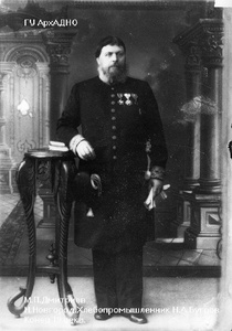 Хлебопромышленник Николай Александрович Бугров, 1890-е, г. Нижний Новгород. Выставка «Старообрядчество» с этим снимком.