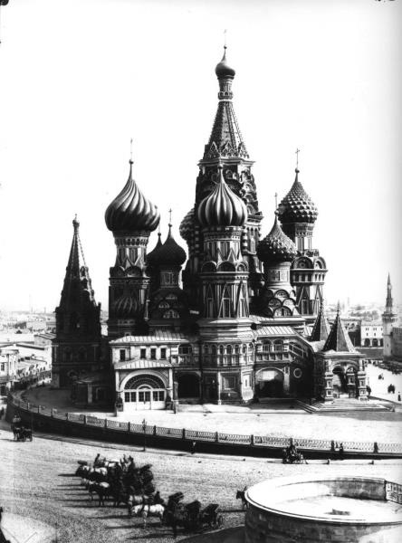 Собор Покрова Пресвятой Богородицы, что на Рву, 1898 - 1908, г. Москва