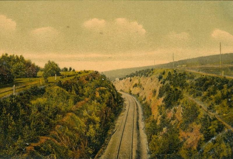 Выемка близ станции Златоуст, 1900-е, Уфимская губ.