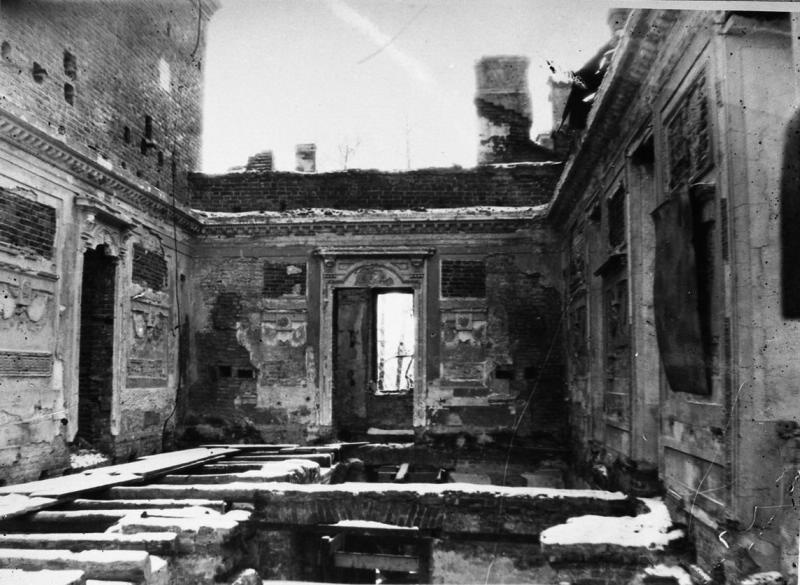 Павловский дворец, 1944 год, Ленинградская обл., г. Павловск