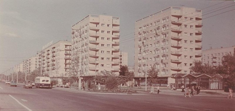 Комсомольский проспект, 1958 - 1969, г. Москва