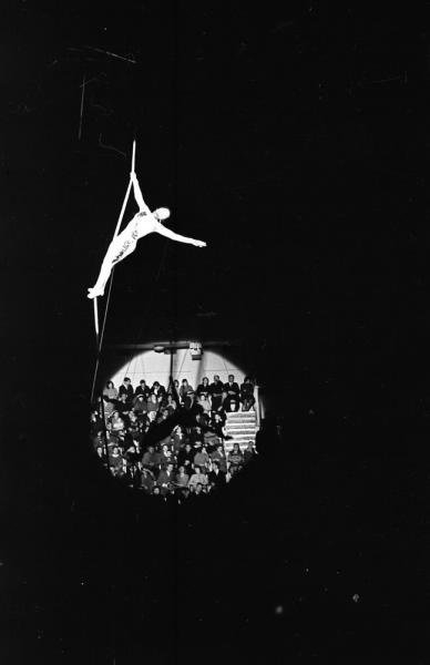 Воздушная гимнастка Раиса Немчинская, 1973 год, г. Москва