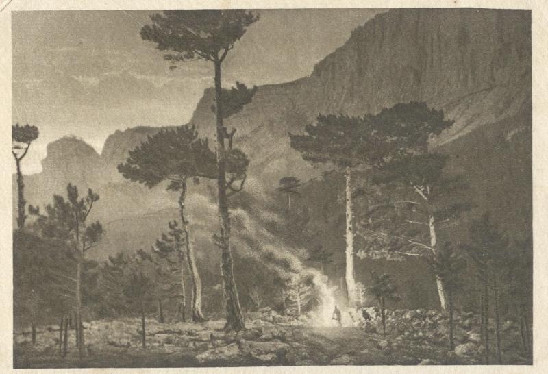 Ночь в горах, 1920-е, Крымская АССР