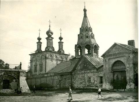 Церковь Богоявления Господня в Спасо-Преображенском монастыре, 1940-е, г. Рязань. 