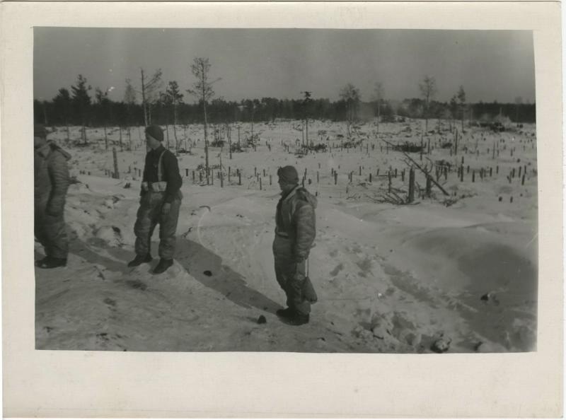 Финская война. Солдаты в поле, 1939 год