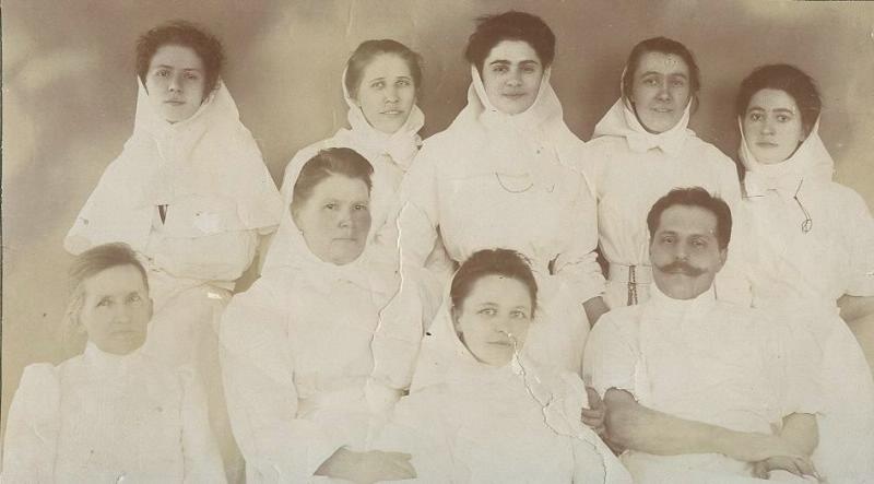 Медсестры, 1910 - 1917