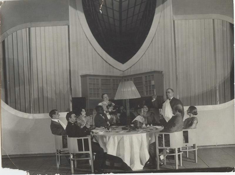 Сцена из спектакля, 1920-е, г. Москва