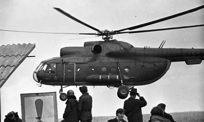 На аэродроме, 1974 год, Иркутская обл.