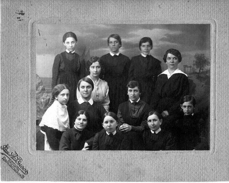Учащиеся III класса гимназии им. О. Е. Малько, 23 мая 1916, Киевская губ., г. Одесса