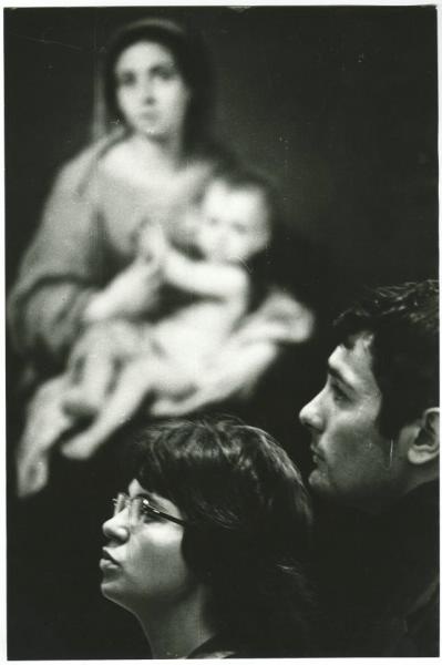 У картины Мурильо «Мадонна с младенцем», 1975 год