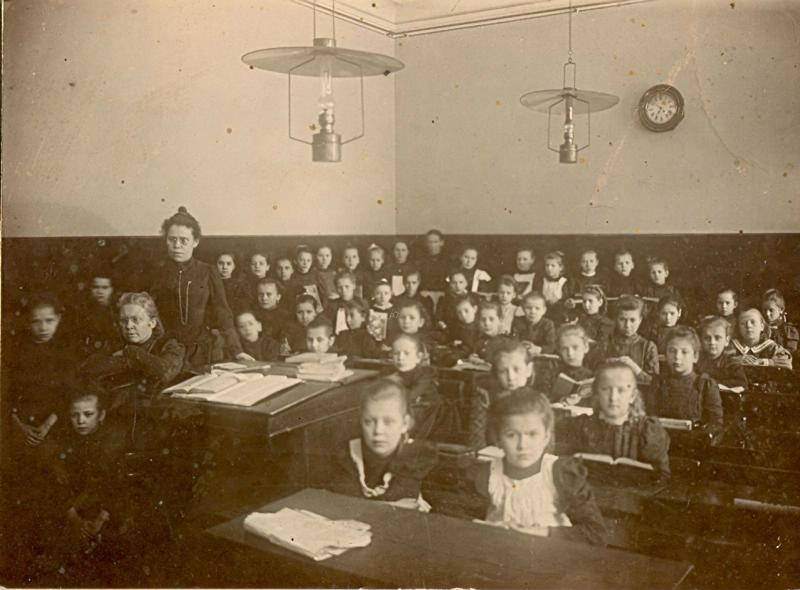 На уроке, 1920-е