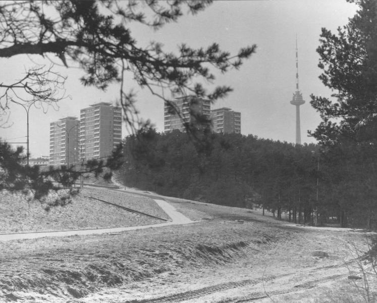 Город, 1981 год, Литовская ССР, г. Вильнюс